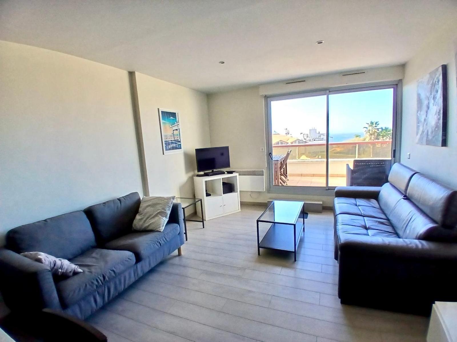 Vue Sur Mer Et Plage De Marbella Biarritz Eksteriør bilde