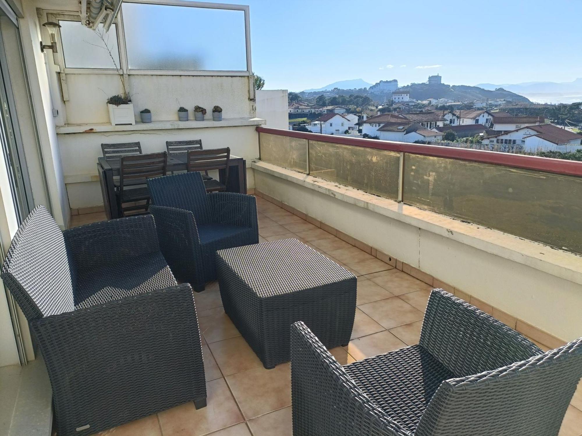 Vue Sur Mer Et Plage De Marbella Biarritz Eksteriør bilde